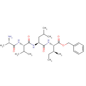 89447-28-9  L-Isoleucine, N-[N-(N-L-alanyl-D-valyl)-L-leucyl]-, phenylmethyl ester