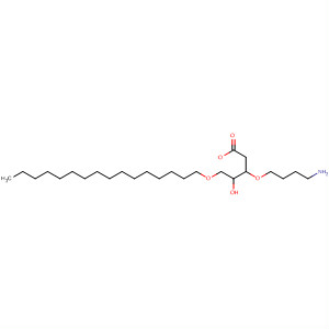 89449-12-7  2-Propanol, 1-(4-aminobutoxy)-3-(hexadecyloxy)-, acetate (salt)