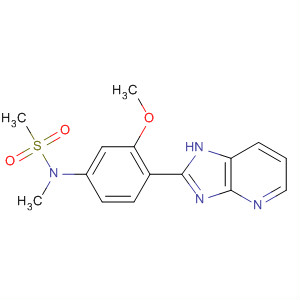 89454-38-6  Methanesulfonamide,N-[4-(1H-imidazo[4,5-b]pyridin-2-yl)-3-methoxyphenyl]-N-methyl-