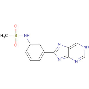 89454-40-0  Methanesulfonamide, N-[3-(1H-purin-8-yl)phenyl]-