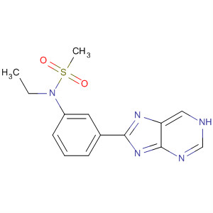 89454-44-4  Methanesulfonamide, N-ethyl-N-[3-(1H-purin-8-yl)phenyl]-
