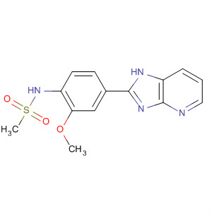 89454-45-5  Methanesulfonamide,N-[4-(1H-imidazo[4,5-b]pyridin-2-yl)-2-methoxyphenyl]-