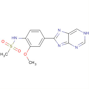 89454-46-6  Methanesulfonamide, N-[2-methoxy-4-(1H-purin-8-yl)phenyl]-