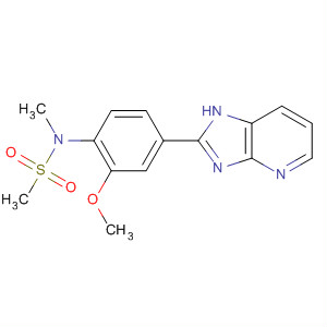 89454-47-7  Methanesulfonamide,N-[4-(1H-imidazo[4,5-b]pyridin-2-yl)-2-methoxyphenyl]-N-methyl-