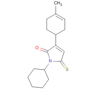 89472-62-8  2H-Pyrrol-2-one, 1-cyclohexyl-1,5-dihydro-3-(4-methylphenyl)-5-thioxo-