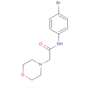 89473-80-3  4-Morpholineacetamide, N-(4-bromophenyl)-