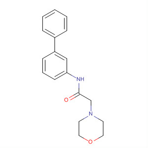 89473-81-4  4-Morpholineacetamide, N-[1,1'-biphenyl]-3-yl-