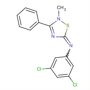 89475-62-7  Benzenamine,3,5-dichloro-N-(2-methyl-3-phenyl-1,2,4-thiadiazol-5(2H)-ylidene)-