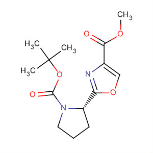 894788-96-6  4-Oxazolecarboxylic acid,2-[(2S)-1-[(1,1-dimethylethoxy)carbonyl]-2-pyrrolidinyl]-, methyl ester