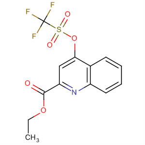 894789-59-4  2-Quinolinecarboxylic acid, 4-[[(trifluoromethyl)sulfonyl]oxy]-, ethyl ester