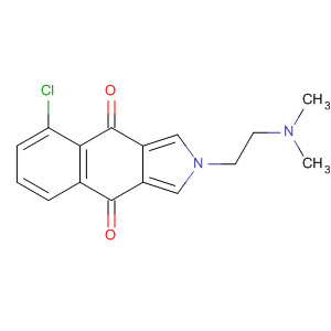 89479-37-8  2H-Benz[f]isoindole-4,9-dione, 5-chloro-2-[2-(dimethylamino)ethyl]-