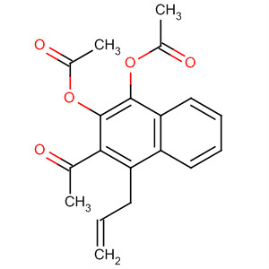 89510-01-0  Ethanone, 1-[3,4-bis(acetyloxy)-1-(2-propenyl)-2-naphthalenyl]-