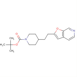895125-12-9  1-Piperidinecarboxylic acid, 4-(2-furo[2,3-c]pyridin-2-ylethyl)-,1,1-dimethylethyl ester