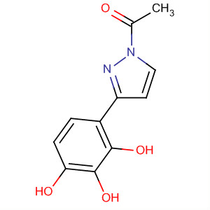 895138-77-9  1H-Pyrazole, 1-acetyl-3-(2,3,4-trihydroxyphenyl)-