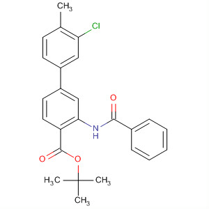 890316-56-0  [1,1'-Biphenyl]-4-carboxylic acid, 3-(benzoylamino)-3'-chloro-4'-methyl-,1,1-dimethylethyl ester