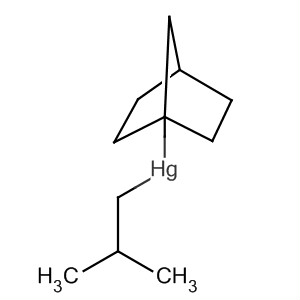 89036-46-4  Mercury, bicyclo[2.2.1]hept-1-yl(2-methylpropyl)-