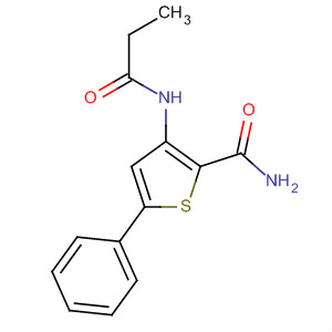 890402-91-2  2-Thiophenecarboxamide, 3-[(1-oxopropyl)amino]-5-phenyl-