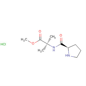 89045-45-4  Alanine, 2-methyl-N-L-prolyl-, methyl ester, monohydrochloride