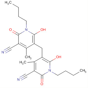 89050-25-9  3-Pyridinecarbonitrile,5,5'-methylenebis[1-butyl-1,2-dihydro-6-hydroxy-4-methyl-2-oxo-