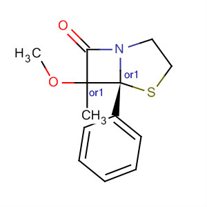 89052-04-0  4-Thia-1-azabicyclo[3.2.0]heptan-7-one, 6-methoxy-6-methyl-5-phenyl-,cis-