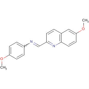 89060-09-3  Benzenamine, 4-methoxy-N-[(6-methoxy-2-quinolinyl)methylene]-