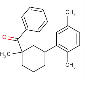 89062-07-7  Methanone, [3-(2,5-dimethylphenyl)-1-methylcyclohexyl]phenyl-