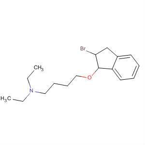 89062-13-5  1-Butanamine, 4-[(2-bromo-2,3-dihydro-1H-inden-1-yl)oxy]-N,N-diethyl-