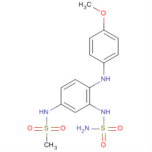 89074-76-0  Methanesulfonamide,N-[3-[(aminosulfonyl)amino]-4-[(4-methoxyphenyl)amino]phenyl]-