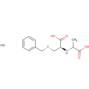 89083-49-8  L-Cysteine, N-(1-carboxyethyl)-S-(phenylmethyl)-, hydrobromide