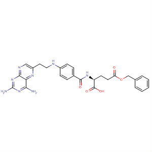 89106-05-8  L-Glutamic acid,N-[4-[[(2,4-diamino-6-pteridinyl)methyl]methylamino]benzoyl]-,1-(phenylmethyl) ester