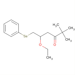89113-78-0  3-Hexanone, 5-ethoxy-2,2-dimethyl-6-(phenylseleno)-