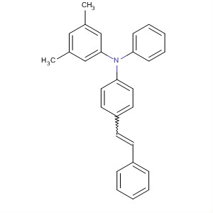 89114-81-8  Benzenamine, 3,5-dimethyl-N-phenyl-N-[4-(2-phenylethenyl)phenyl]-