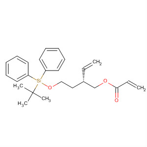 891198-19-9  2-Propenoic acid,(2R)-2-[2-[[(1,1-dimethylethyl)diphenylsilyl]oxy]ethyl]-3-butenyl ester