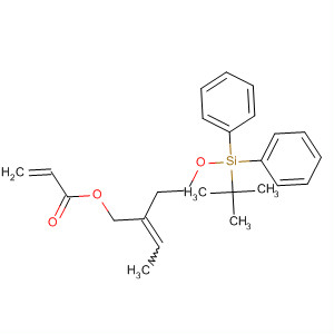 891198-23-5  2-Propenoic acid,2-[2-[[(1,1-dimethylethyl)diphenylsilyl]oxy]ethyl]-2-butenyl ester