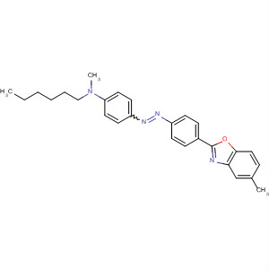 89131-95-3  Benzenamine,N-hexyl-N-methyl-4-[[4-(5-methyl-2-benzoxazolyl)phenyl]azo]-