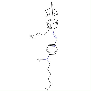 89132-09-2  Benzenamine,4-[[4-[4-(4-butylcyclohexyl)bicyclo[2.2.2]oct-1-yl]phenyl]azo]-N-hexyl-N-methyl-, trans-