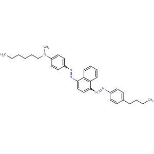 89132-21-8  Benzenamine,4-[[4-[(4-butylphenyl)azo]-1-naphthalenyl]azo]-N-hexyl-N-methyl-