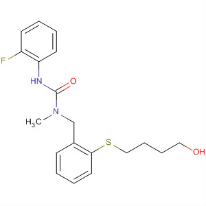 89136-17-4  Urea,N'-(2-fluorophenyl)-N-[[(4-hydroxybutyl)thio]phenylmethyl]-N-methyl-