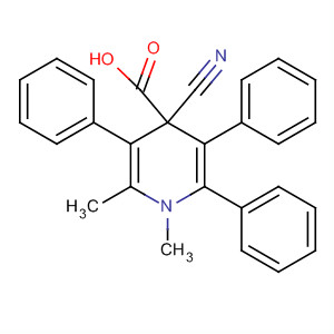 89152-05-6  4-Pyridinecarboxylic acid,4-cyano-1,4-dihydro-1,2-dimethyl-3,5,6-triphenyl-