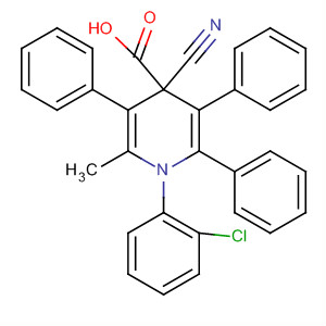 89152-08-9  4-Pyridinecarboxylic acid,1-(2-chlorophenyl)-4-cyano-1,4-dihydro-2-methyl-3,5,6-triphenyl-