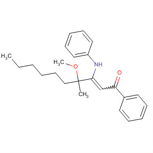 89154-40-5  2-Decen-1-one, 4-methoxy-4-methyl-1-phenyl-3-(phenylamino)-