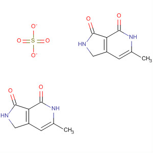 89159-35-3  1H-Pyrrolo[3,4-c]pyridine-3,4(2H,5H)-dione, 6-methyl-, sulfate (2:1)