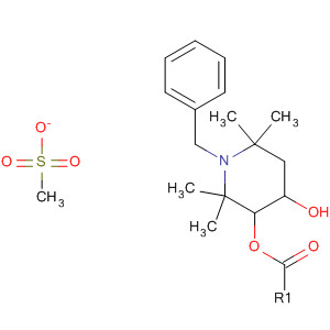 89162-29-8  4-Piperidinol, 2,2,6,6-tetramethyl-1-(phenylmethyl)-, methanesulfonate(ester)