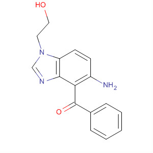 89174-93-6  Methanone, [5-amino-1-(2-hydroxyethyl)-1H-benzimidazol-4-yl]phenyl-