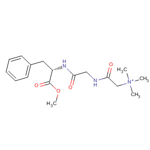 89178-06-3  L-Phenylalanine, N-[N-[(trimethylammonio)acetyl]glycyl]-, methyl ester