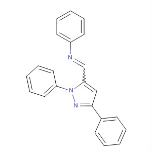 89185-68-2  Benzenamine, N-[(1,3-diphenyl-1H-pyrazol-5-yl)methylene]-