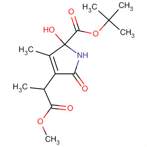 89188-55-6  1H-Pyrrole-3-propanoic acid,5-[(1,1-dimethylethoxy)carbonyl]-2,5-dihydro-5-hydroxy-4-methyl-2-oxo-,methyl ester