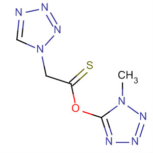 89200-62-4  1H-Tetrazole-1-ethanethioic acid, S-(1-methyl-1H-tetrazol-5-yl) ester