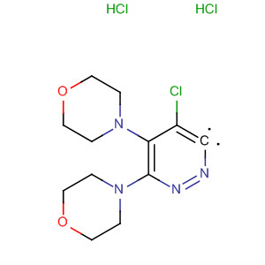 89203-26-9  Morpholine, 4,4'-(6-chloro-3,4-pyridazinediyl)bis-, monohydrochloride