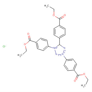 89205-98-1  1H-Tetrazolium, 1,3,5-tris[4-(ethoxycarbonyl)phenyl]-, chloride